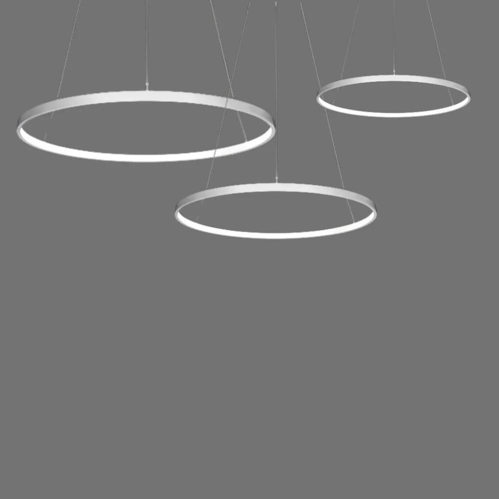 4 ring led pendant light