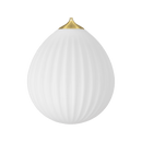 Umage Around the World Glass Lampshade  with brushed brass top
