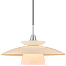 Halo Design Scandinavia Opal Glass Pendant Light close up