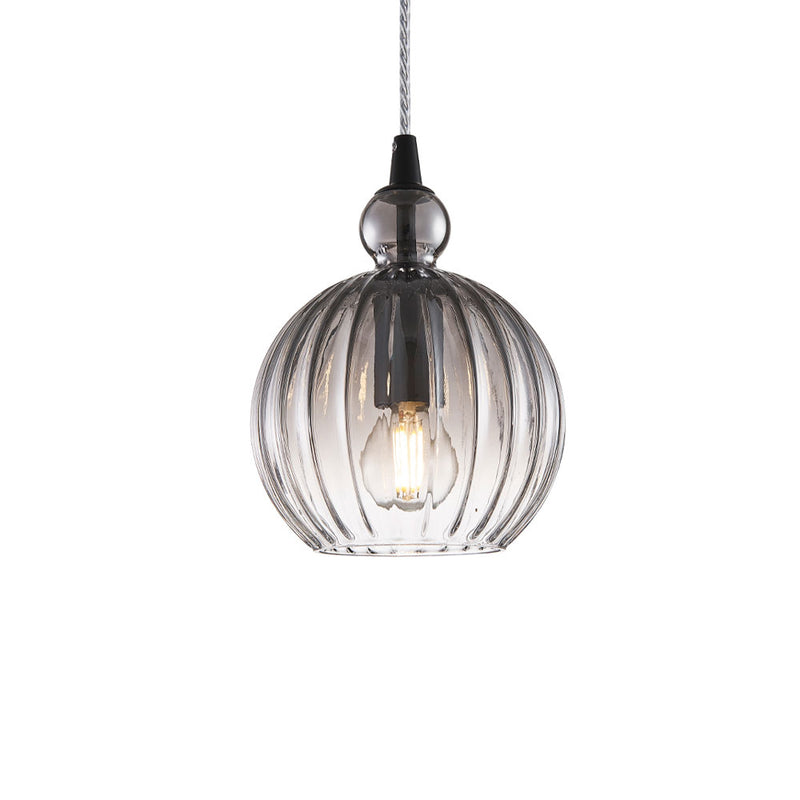 Halo Ball Ball Pendant Smoke