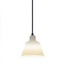 Halo Design Carpenter Metal Pendant Light in opal