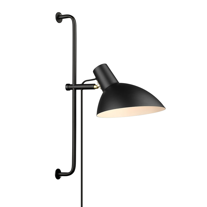 Metropole Grande Wall Light Black