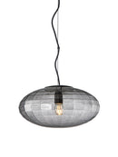 Halo Design Mesh Pendant Light in smoke 