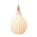 Halo Design Drops Textile Pendant