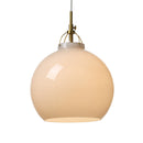 Halo Toscana Glass Pendant Light in grey close up