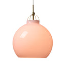 Halo Design Toscana Glass Pendant Light in Rose Close Up