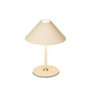 Rechargeable Halo Design Hygge Table Lamp in Cream