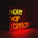 Out of Office Neon Table Light.