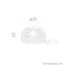 Bossa Rattan Lampshade specs