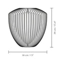Umage Clava Wooden Lampshade diagram with dimensions