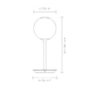 Umage Audrey Table Lamp Dimensions