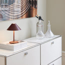 Rechargeable Halo Hygge Table Lamp on a side board
