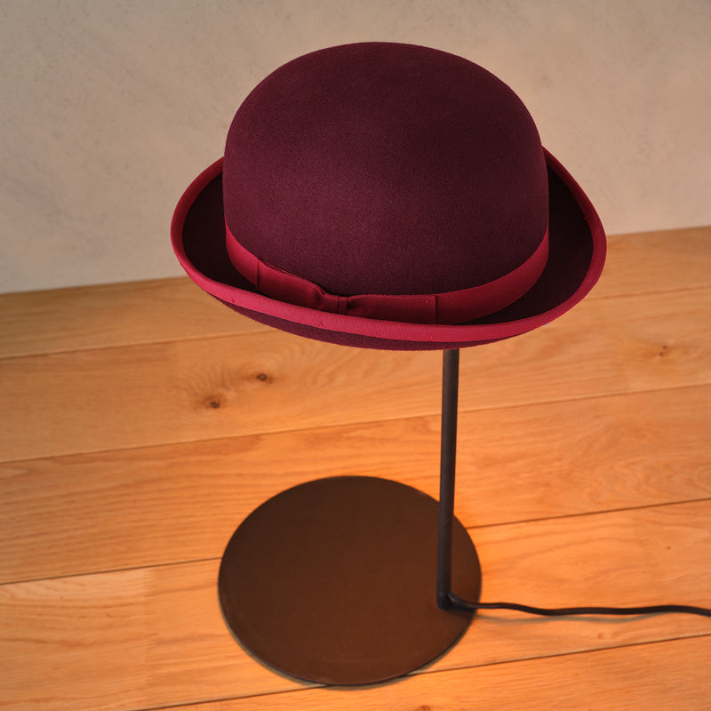 Jeeves Red Bowler Hat Table Lamps - Special Edition