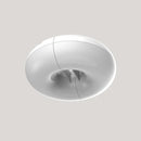 Ceiling light fixture on a gray background