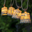 Aurora Solar Garland outside