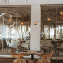 Aurora Solar Garland outside