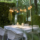 Aurora Solar Garland outside