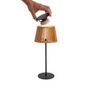 Okinawa Solar Table Lamp Light Bulb Removed