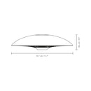 Umage Manta Ray Lampshade diagram