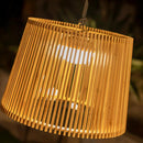 Okinawa Rechargeable Outdoor Lampshade in garden