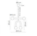 Robin Lamps Rigoberta Pendant Lamp