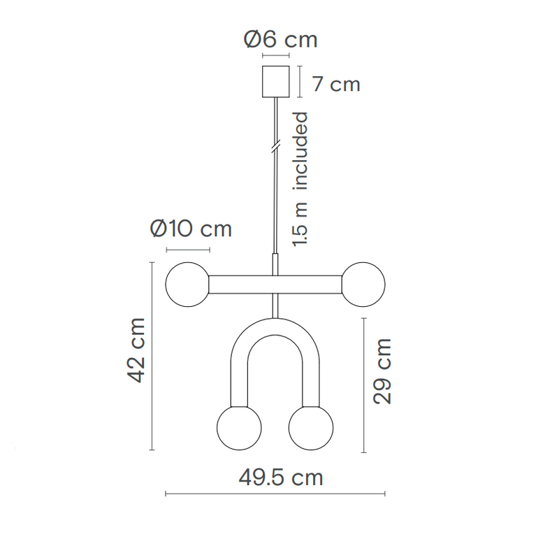 Robin Lamps Rigoberta Pendant Lamp