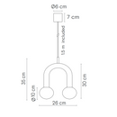 Robin Lamps Rigoberta Pendant Lamp