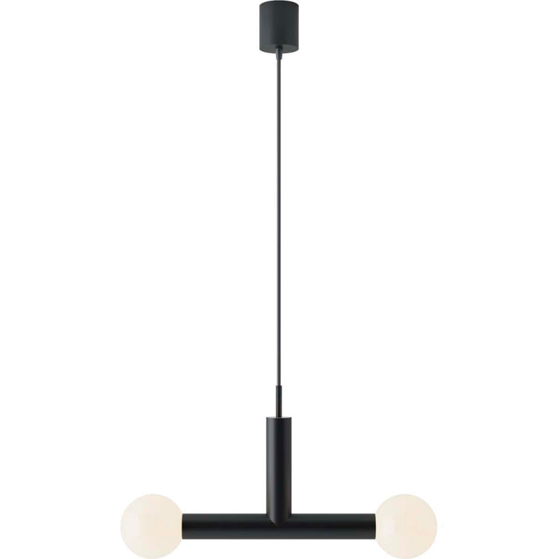 Robin Lamps Rigoberta trio pendant Light Pack shot in Matt Black