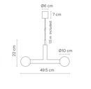 Robin Lamps Rigoberta Pendant Lamp