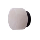 Robin Lamps Rock Wall Light Pack shot - 14cm - Black and Alabaster