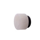 Robin Lamps Rock Wall Light Pack shot - 9cm - Black and Alabaster