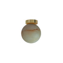 Robin Lamps Royal Ceiling Light Pack shot - Simple - Brass and Alabaster