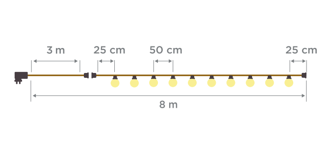 Aurora Solar Garland