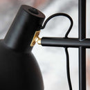 Halo Design Metropole 2-Arm Floor Lamp in Black close up