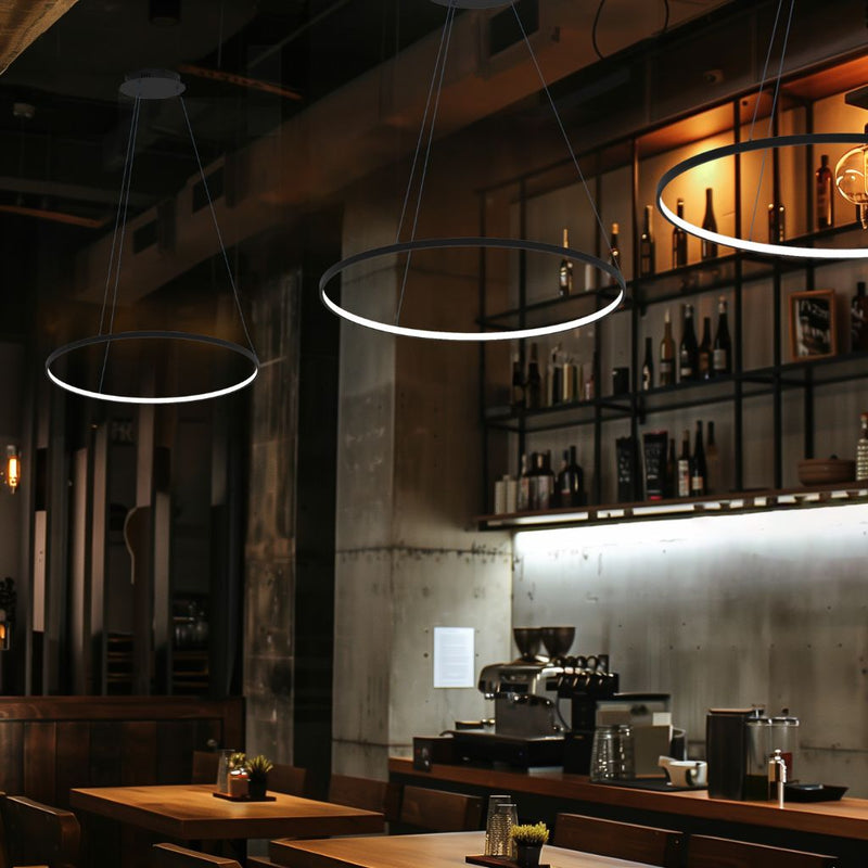 Vortex LED Ring Pendant Light