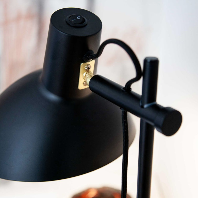 Metropole Table Lamp in Black