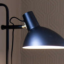 Halo Design Metropole Grande Wall Light in Black close up
