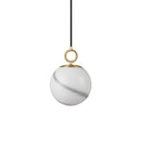Halo Design Stockholm Glass Pendant Light in black