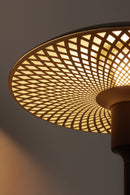 Umage Manta Ray Lampshade of powder coated steel  showing the architectural lighting design of the lampshade