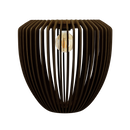 Umage Clava Wooden Lampshade - Dark Oak