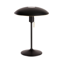 Umage Manta Ray Lampshade in BLack on a Umage Table Lamp also in Black 