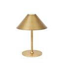 Halo Design Hygge Portable Battery Table Light antique brass