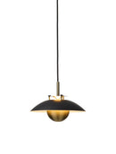 Halo Design Stepp Pendant Antique E27 black mini