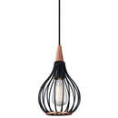 Halo DesignHalo Design Drops Dark Wood Pendant LightCeiling Light990891