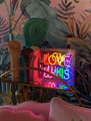 LocomoceanLove Wins Neon SignTable LightACBN-LVWINS