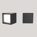 New GardenBox 8 Square Cordless Rechargeable Wall LightWall LightNGCLRCWLSQBLK003