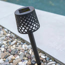 New GardenGretita Solar LED Garden Spike (4pcs)Outdoor LightNGGRETBLK001