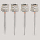 New GardenGretita Solar LED Garden Spike (4pcs)Outdoor LightNGGRETWHT002