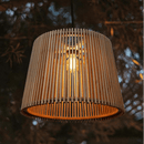 New GardenOkinawa Bamboo LampshadeRechargeable LightNGOKLS003