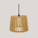 New GardenOkinawa Bamboo LampshadeRechargeable LightNGOKLS003
